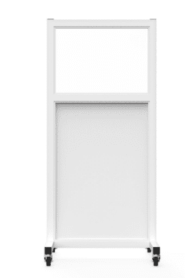 Barrera o Mampara Plomada móvil modelo BMView 24"x30"