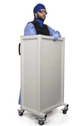 BARRERA o MAMPARA PLOMADA MÓVIL modelo BMFull