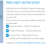 PRO-NDT ASTM STEP