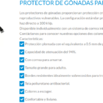 PROTECTOR DE GÓNADAS PARA ADULTO