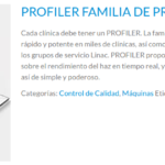 profiler-familia de productos