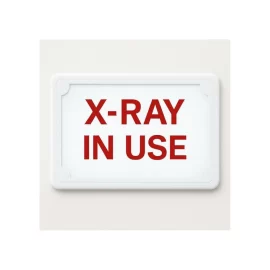 Luz de advertencia Rayos X en Uso