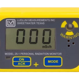 Monitor personal de radiación Ludlum modelo 25-1