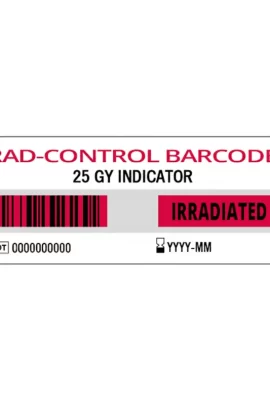 Blood irradiation indicator - Indicadores de Irradiación de Productos Sanguíneos