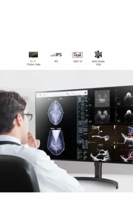 Monitor de Diagnóstico LG 31.5" 8MP modelo 32HQ713D (Mamografía)