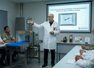 Curso Avanzado PR Práctica Insdustrial Equipo RX detección objetos extraños en alimentos